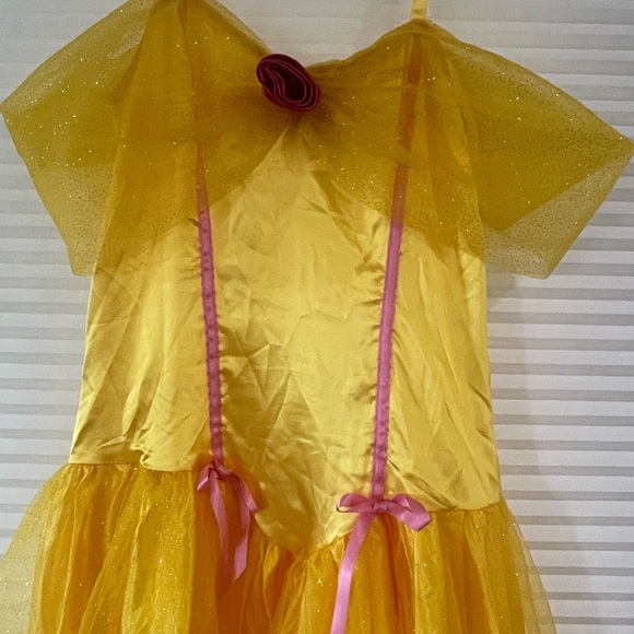 Disney Princess Belle Costume Dress Size Large - Picture 2 of 9